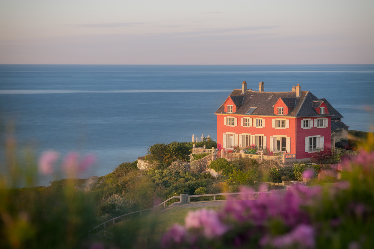 Extérieur de la Villa à Mers-les-Bains — Photo 2
