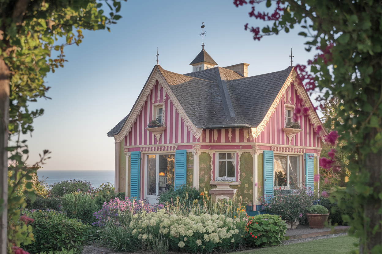Galerie Photos : Extérieur de la Villa à Mers-les-Bains