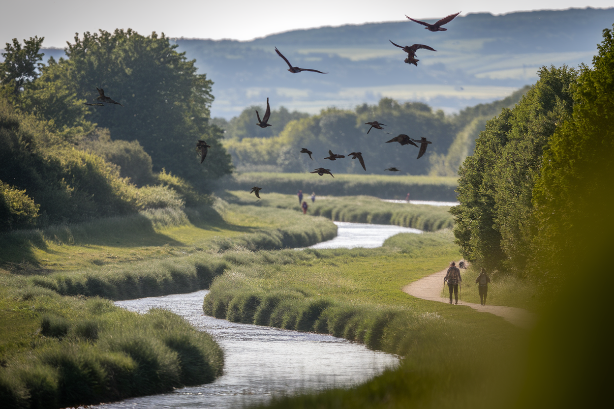 Vallée de l'Yères à Criel‑sur‑Mer : balades, faune et sites incontournables