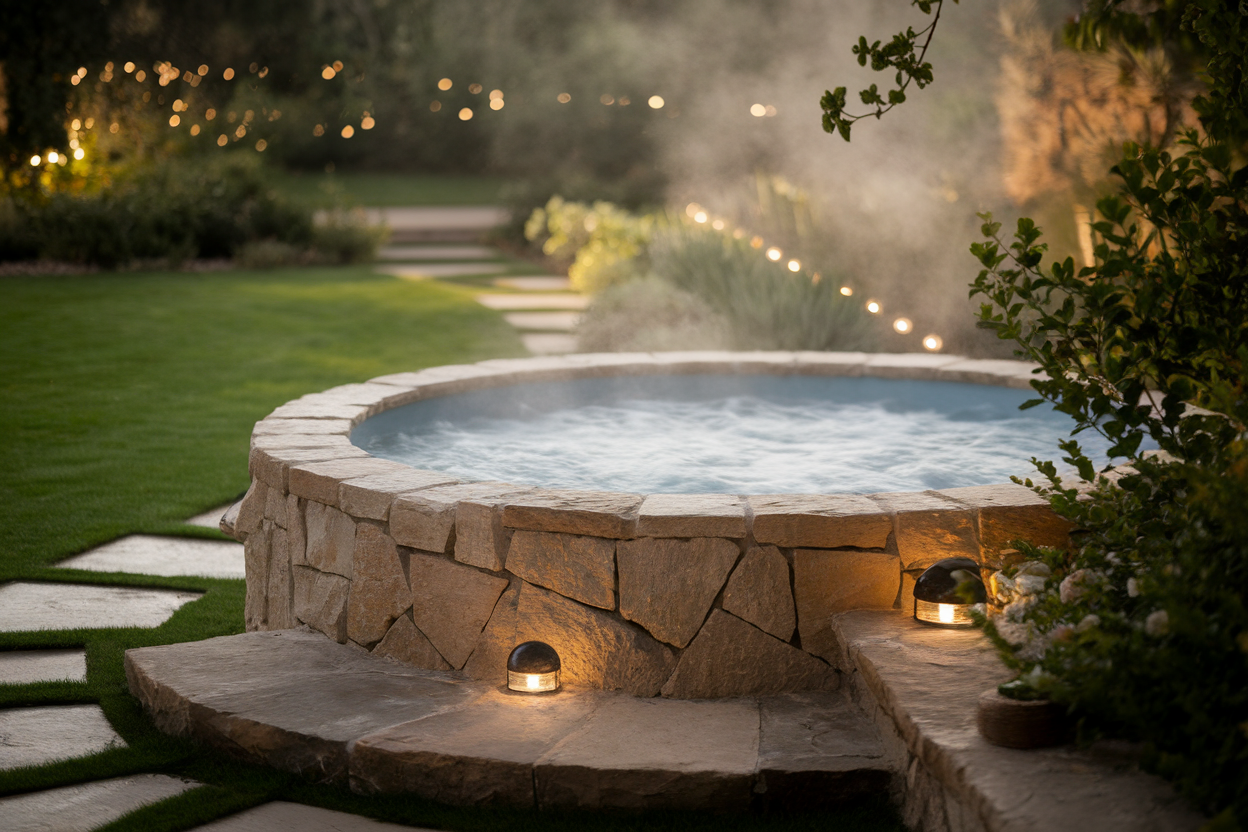 spa-exterieur-jacuzzi-vegetation-lumiere