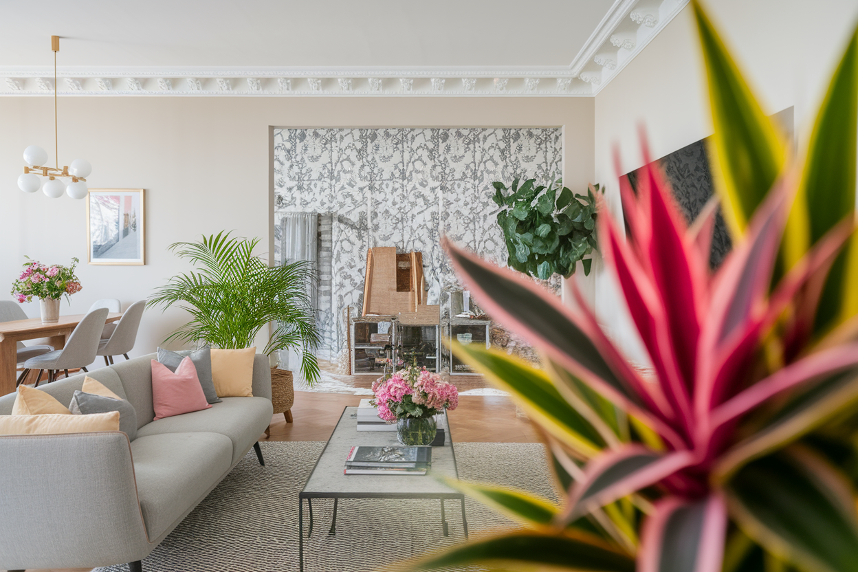 salon-moderne-mobilier-elegant-plantes