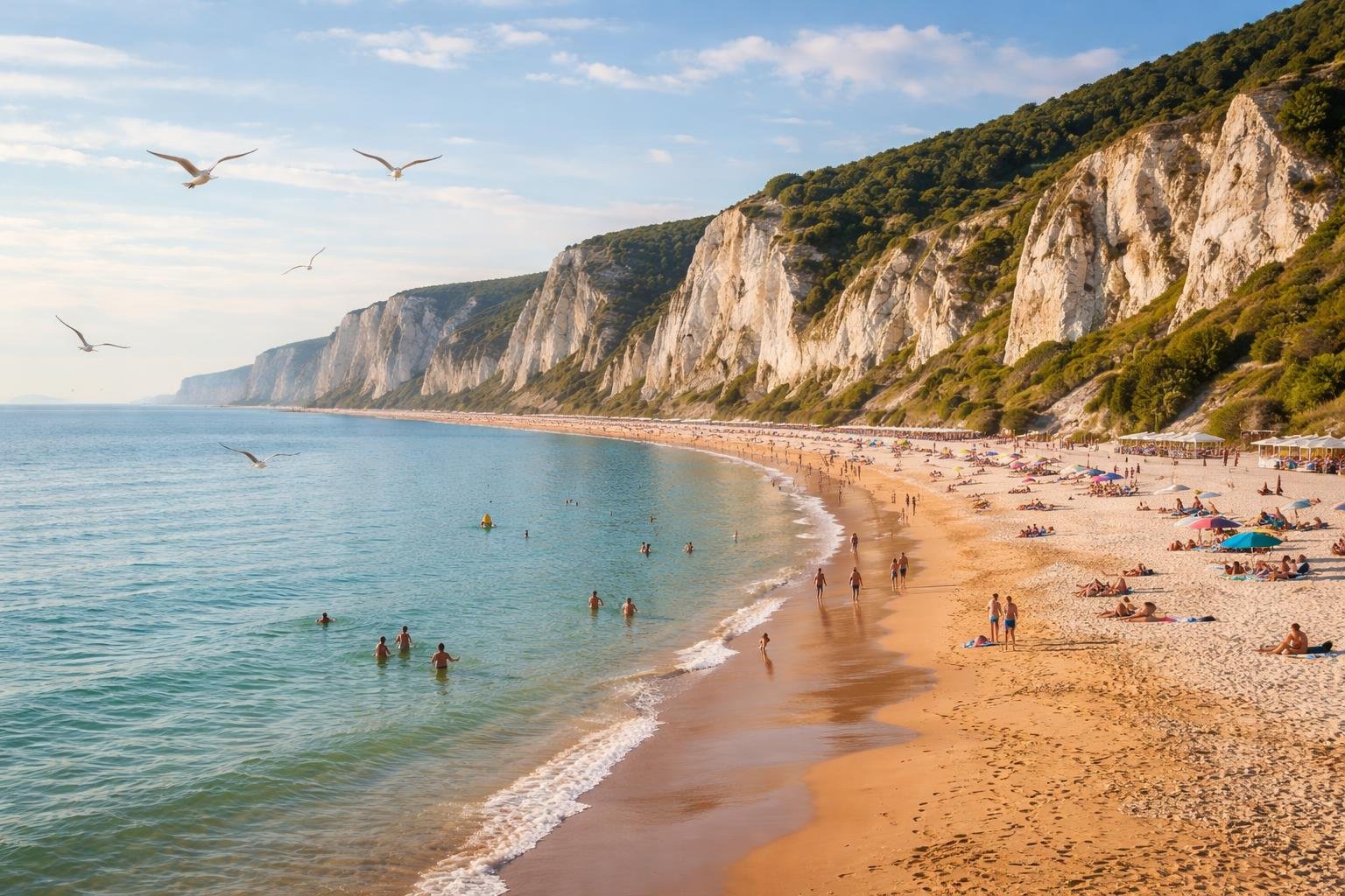 plage-onival-falaises-sable-mouettes