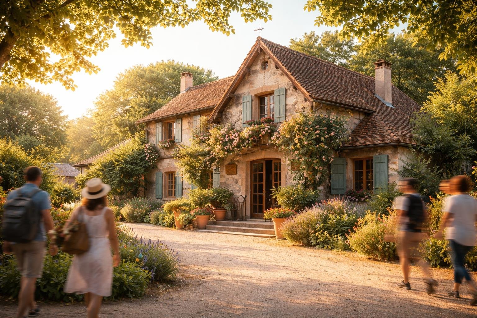 batiment-architecture-regionale-verdure-matin