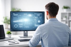 personne-dos-interieur-moderne-ordinateur