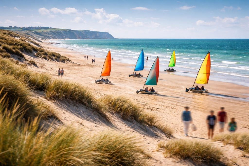 Char à Voile en Normandie : les 9 Meilleurs Spots