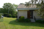 L'entrée de la villa La Gentailière depuis le jardin